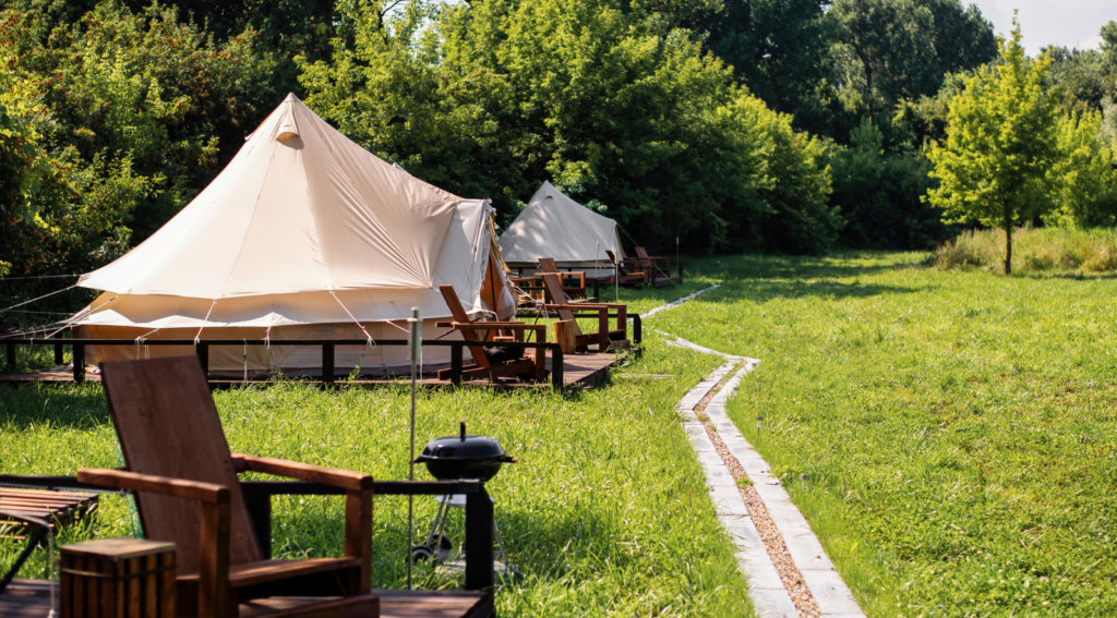 Hébergement insolite escapadenaturelle - tente lodge
